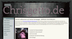 Desktop Screenshot of chrisgetto.de
