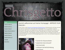 Tablet Screenshot of chrisgetto.de